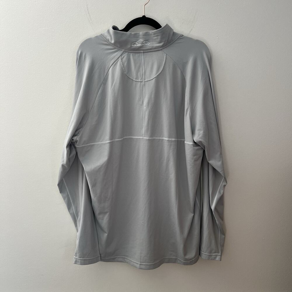 Sun Mountain Men's 1/4 Long Sleeve Sweater "oasis Country Club" Size L NWT - Picture 8 of 10
